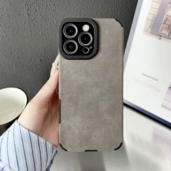 秋冬高級感のある毛皮はiPhone16/15pro全包12携帯ケース14リンゴ13ソフトカバー11を適用する