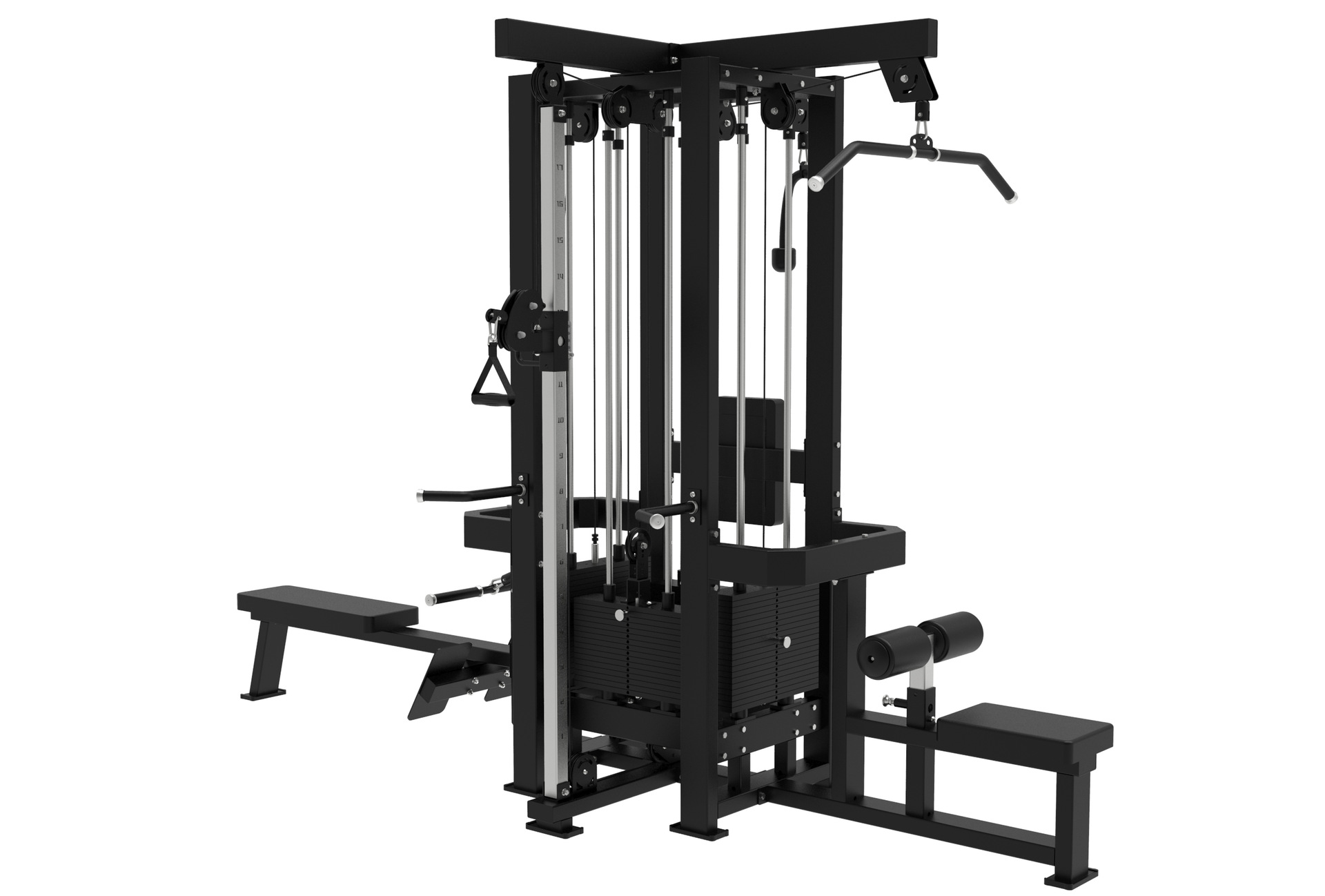 Humvee fuerza equipo de fitness comercial máquina de mariposa gimnasio dedicado conjunto completo pecho empuje Alto y Bajo pull back equipo de entrenamiento