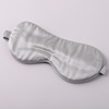 Silk sleep mask for traveling, city style, eyes protection