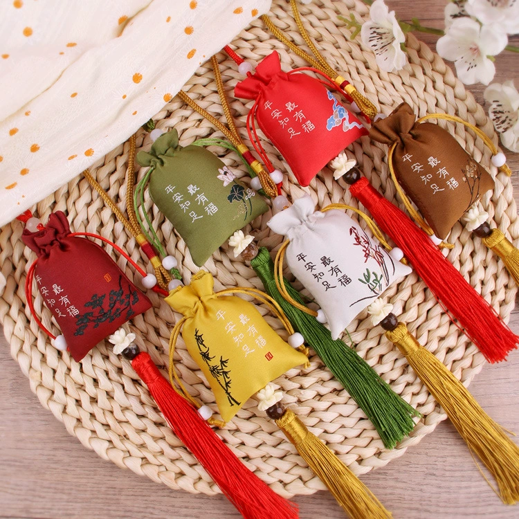 Праздник лодок-драконов саше саше храм Ping An Fu сумка для мужчин и женщин древний стиль лаванды специи пустая сумка