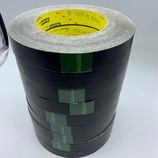 3M9324 black ultra high molecular weight polyethylene anti-friction slip noise reduction tape