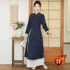 Tibetan blue top (plus velvet)