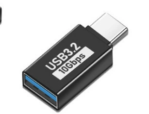 Переходник Type-C на USB OTG, Type-C Gan2 передача 10GB, Type-C (гнездо) на USB (штекер) GAN2
