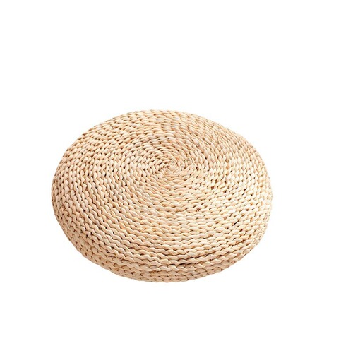 Grass-woven cushion, corn husk yoga meditation, balcony cushion wholesale, Japanese-style and Chinese-style grass-woven cushions, manufacturers