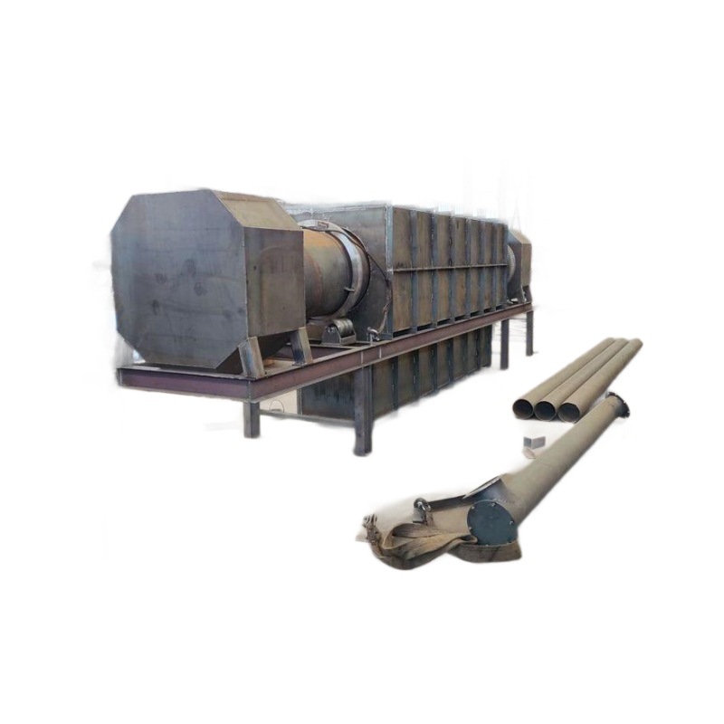 Tubo de bambú, tubo de bambú, astillas de bambú, equipo de fabricación de carbón, horno de carbonización de bambú gasificada de alta eficiencia