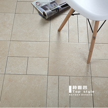 仿天然莱姆洞石瓷砖侘寂风复古民宿客厅咖啡厅花园户外罗马拼地砖