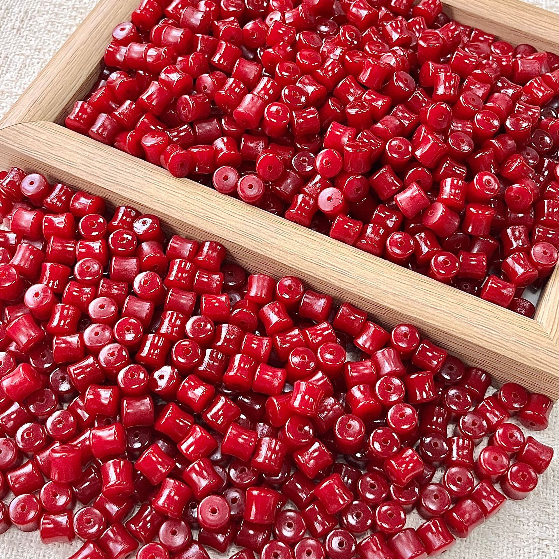 bodhi root bamboo joint scattered beads student handmade diy accessories string beads materials bracelet ornament accessories factory direct supply