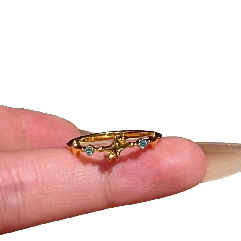 Glitzernder Designer Ring Für Damen, Schluck Und Bequem Schmuck_voghion.com