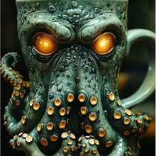 羳¿NOcean Creature Octopus Mug~Rd