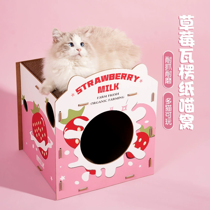 Клубничный кошачий покров Кошачье гнездо