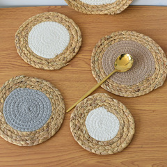 Hanging Gourd & Cotton Rope Blend Placemats, Heat-Resistant Coasters, Nordic-Style Woven Trays—Factory-Sourced Home Goods, Pot Mats