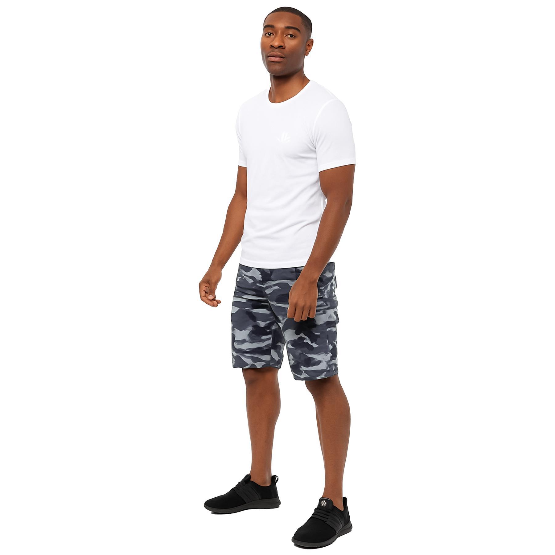 Herren Camouflage Cargoshorts Weit Geschnitten Mit Taschen_voghion.com