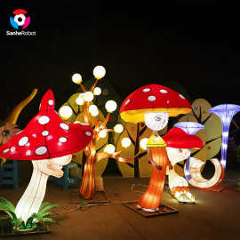 彩灯展览 节日大型灯展 童话世界动物造型 景区亮化夜景设计打造