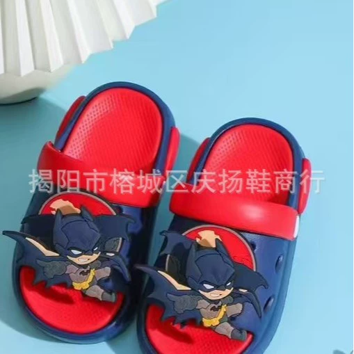 Children's summer non-slip deodorized slippers, beach sandals for boys to go out