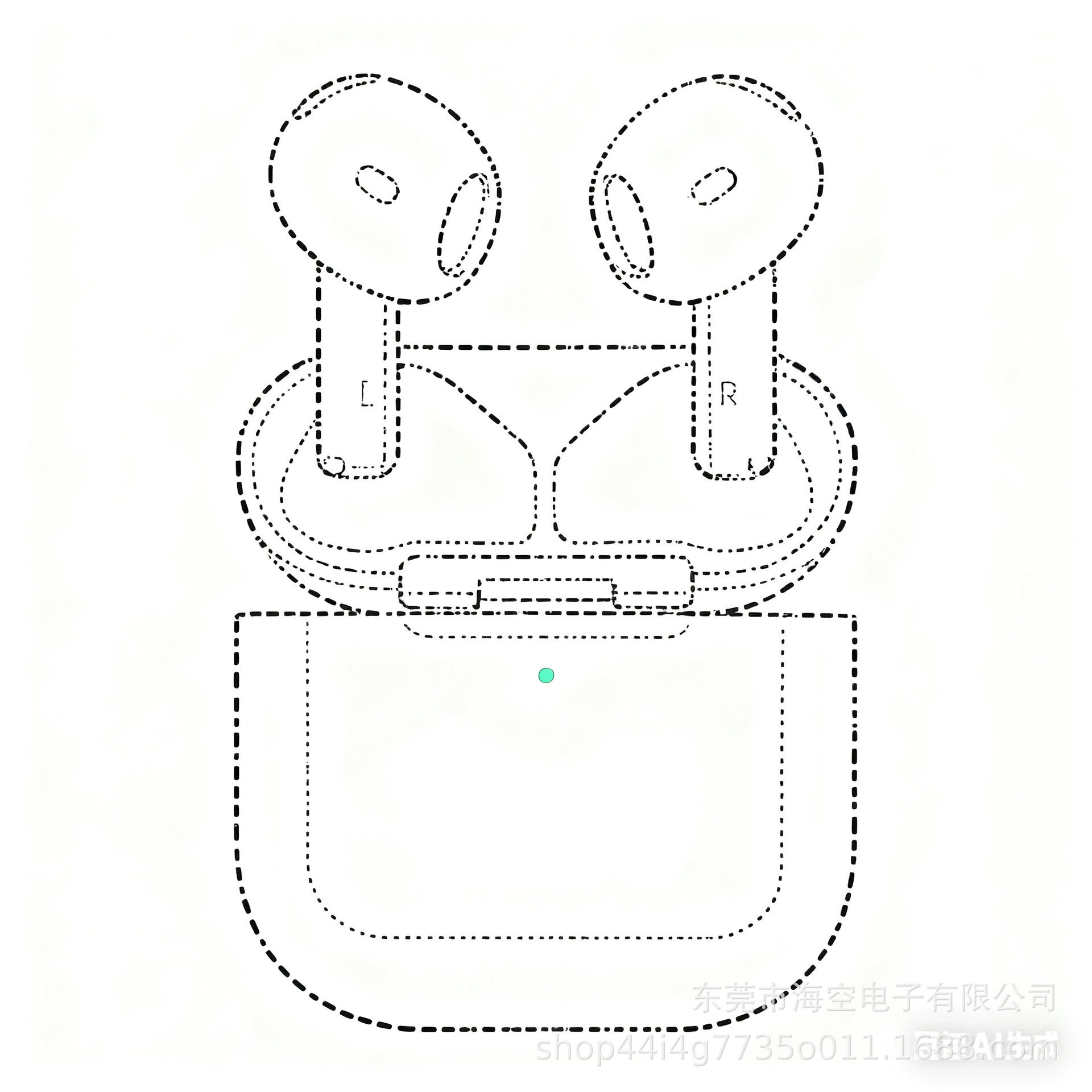 Huaqiangbei Bluetooth headset sixth generation, seventh generation and eighth generation noise reduction headset IOS Android universal in-ear type
