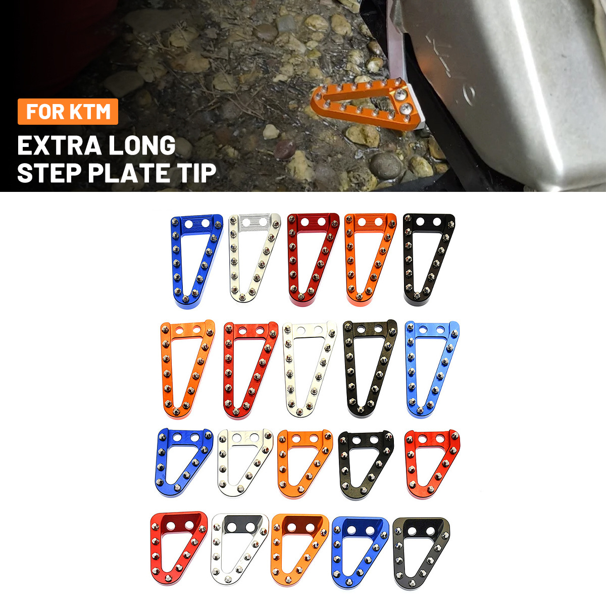 Suitable for KTM/Husqvarna GAS Hengjian Keweisi off-road vehicle modified rear brake pedal head