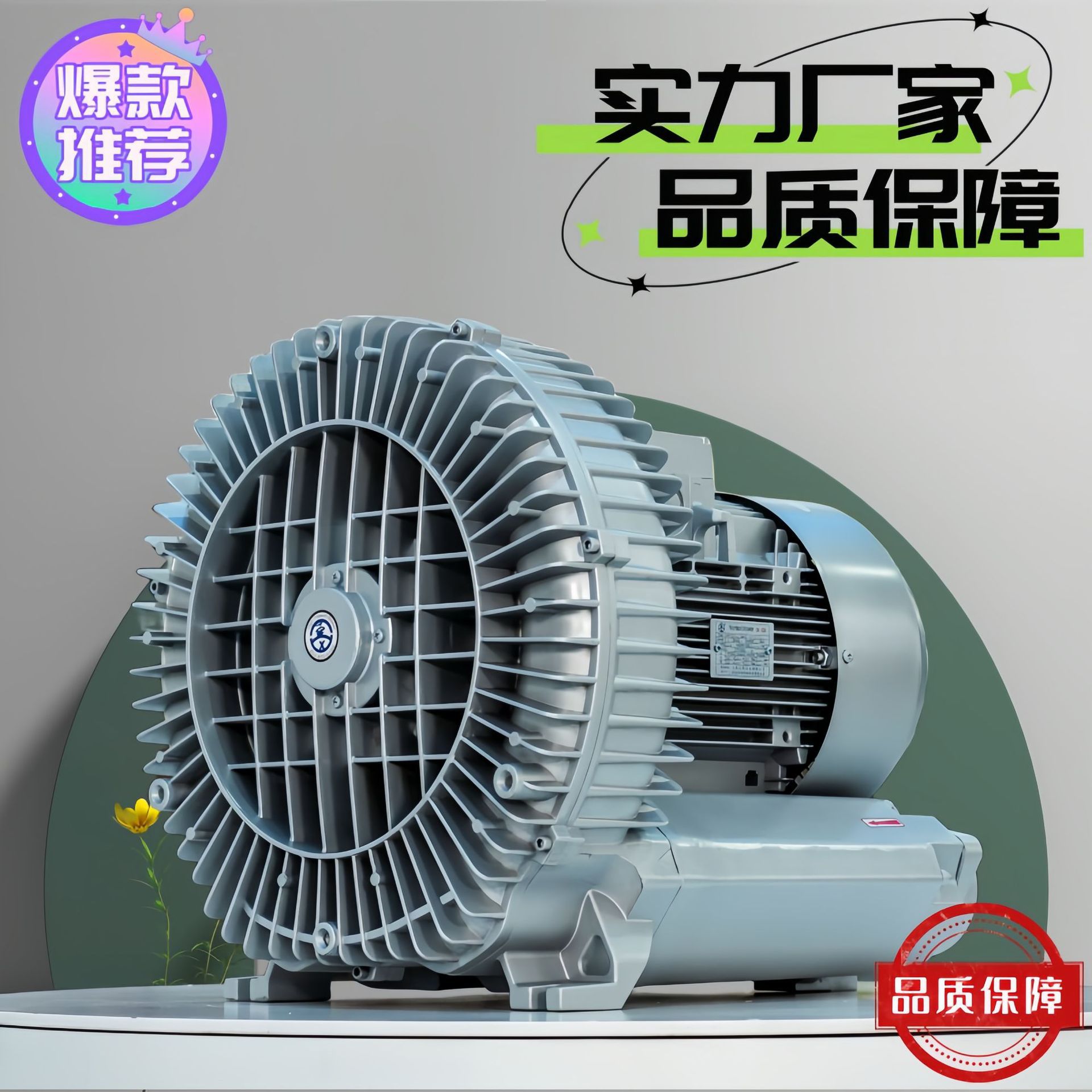 真空吸附用旋涡气泵 高压风机和中压风机 双级旋涡气泵厂家