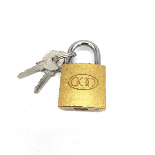 Factory direct sales of more than 25 specifications imitation copper lock dormitory door single opening household meter box lock one-word direct opening anti-theft window padlock