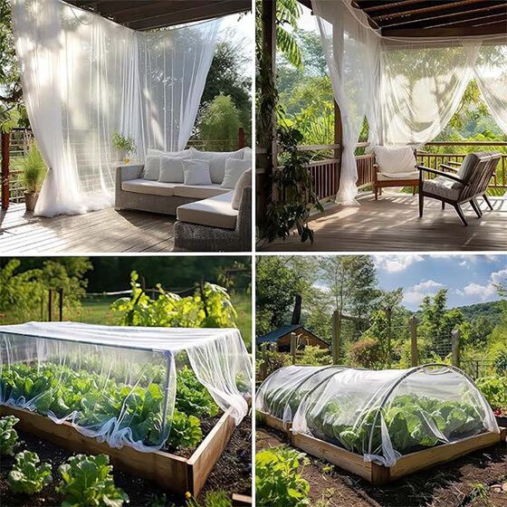 DIY Mosquito Net Fabric Cross-border E-commerce Amazon Garden Courtyard Universal Anti-mosquito Cover Encrypted Mesh Anti-mosquito and Insect-proof