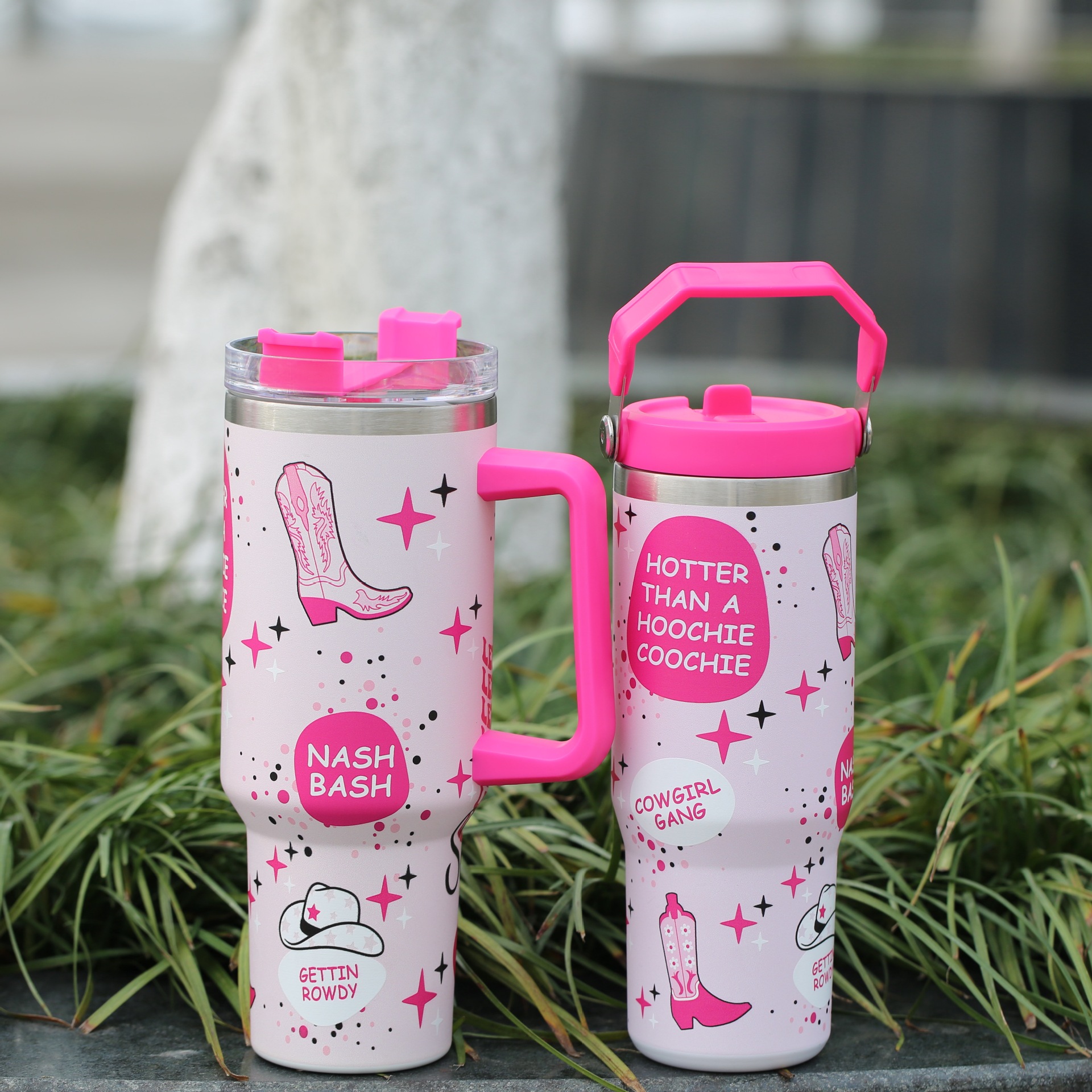 Cute Letter 304 Stainless Steel Water Bottles 1 Piece display picture 14