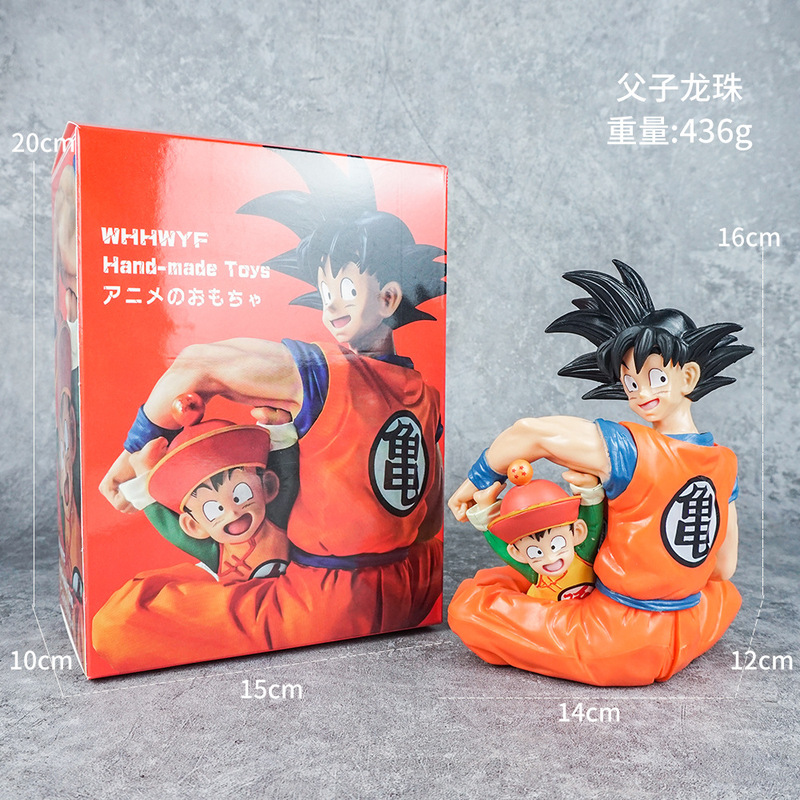 ドラゴンボールの手作りアニメ孫悟空ベギトサイヤ人悟吉塔模型の置物潮遊び周辺のクロスボーダーバッチ|undefined