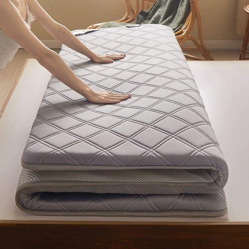 Новый толстый матрас Мягкий коврик для домашней кровати матрас, один студент общежитие губка коврик нескользящий складной