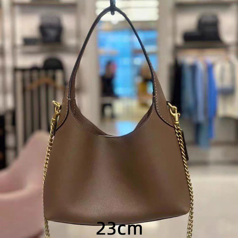C-Brand New Brooklyn Bucket Bag 28 Hobo Bag Large Capacity Shoulder Handbag For Women - Thumbnail 8