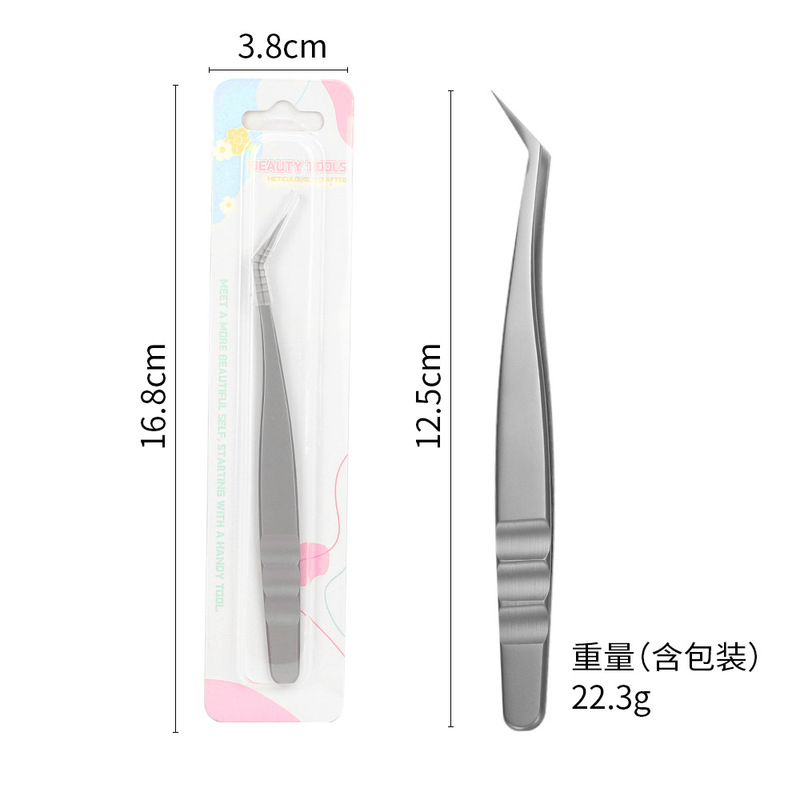 高档中式翘睫镊子嫁接睫毛开花美睫师专用工具睫毛镊子乌克兰镊子|undefined