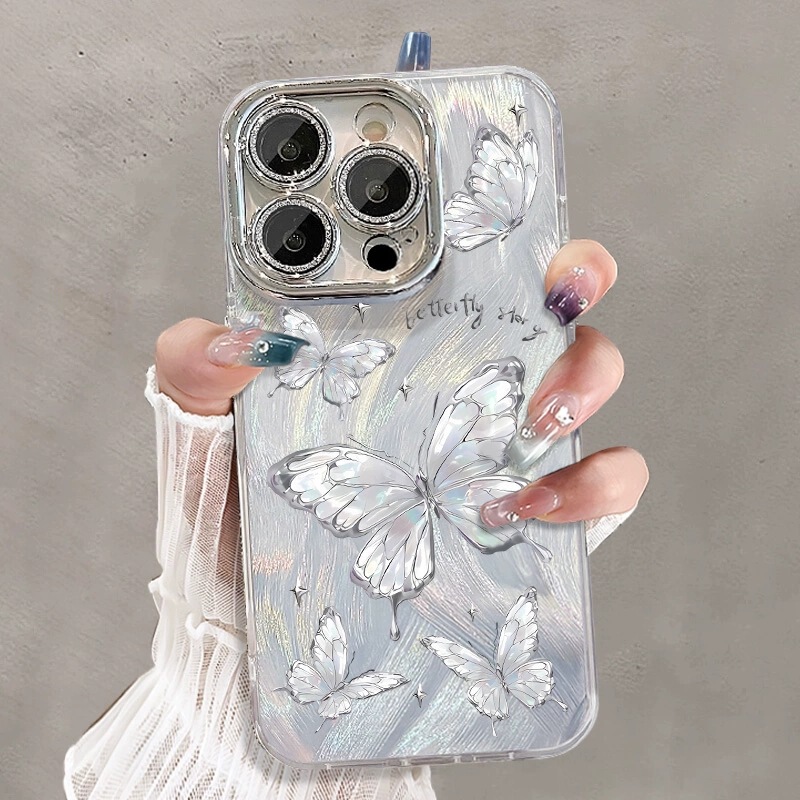 Butterfly multi-applicable opporeno12 phone case 11 women's 10 soft 9 silicone 8/7/6/5k all-inclusive r17-