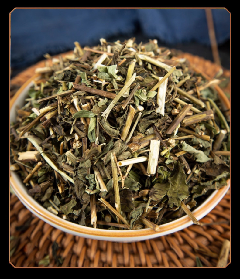 Dried Rabdosia Rubescens Herb Dong Ling Cao Natural Sun Dried Herbal Tea Leaves 500g in use