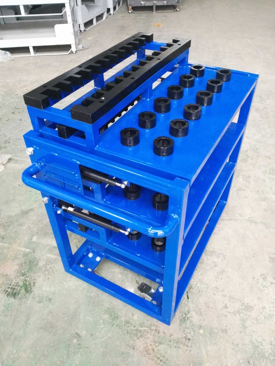 供应 非标设计线边移动滑移架  物料架 周转车 器具 托盘