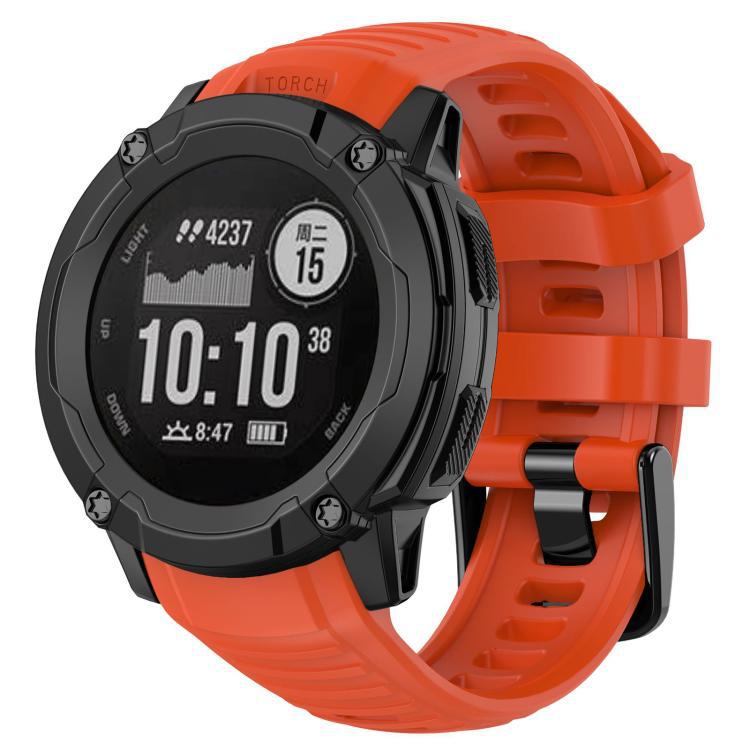 xDfind conector de plástico de desmontaje rápido correa de silicona sólida para Garmin Instinct 2X