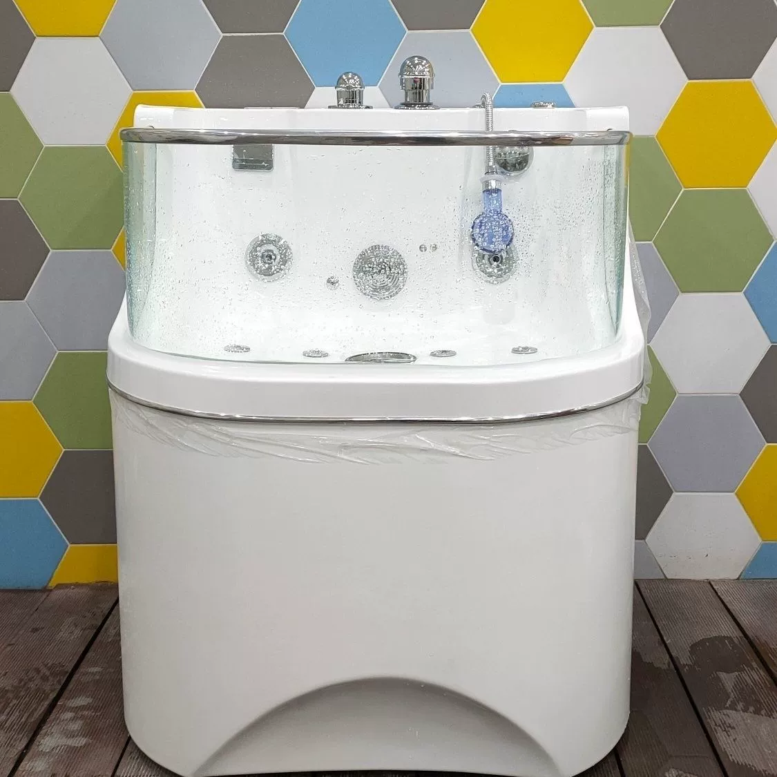 ПЭТ спа машина гидротерапия машина собака ванна бассейн Ванна тазик собака бассейн Ванна машина кошка собака серфинг цветные огни