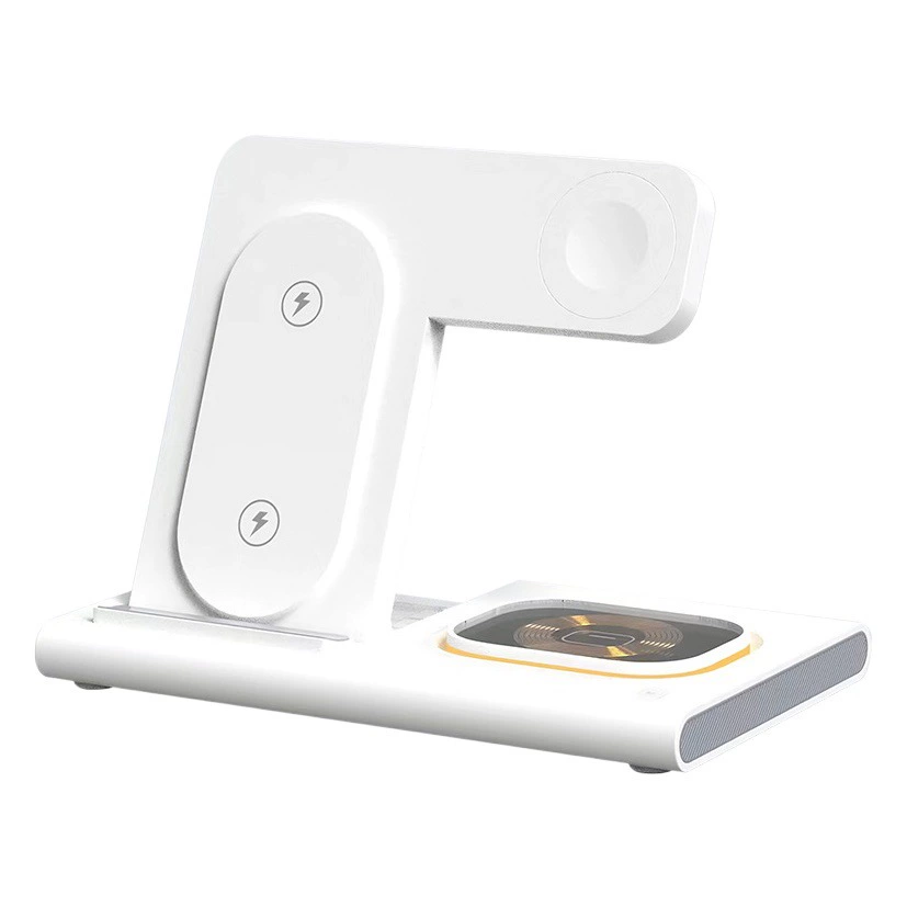 Amazon взрывает Беспроводное зарядное устройство «Три в одном» с поддержкой быстрой зарядки, многофункциональный источник беспроводной зарядки, завод