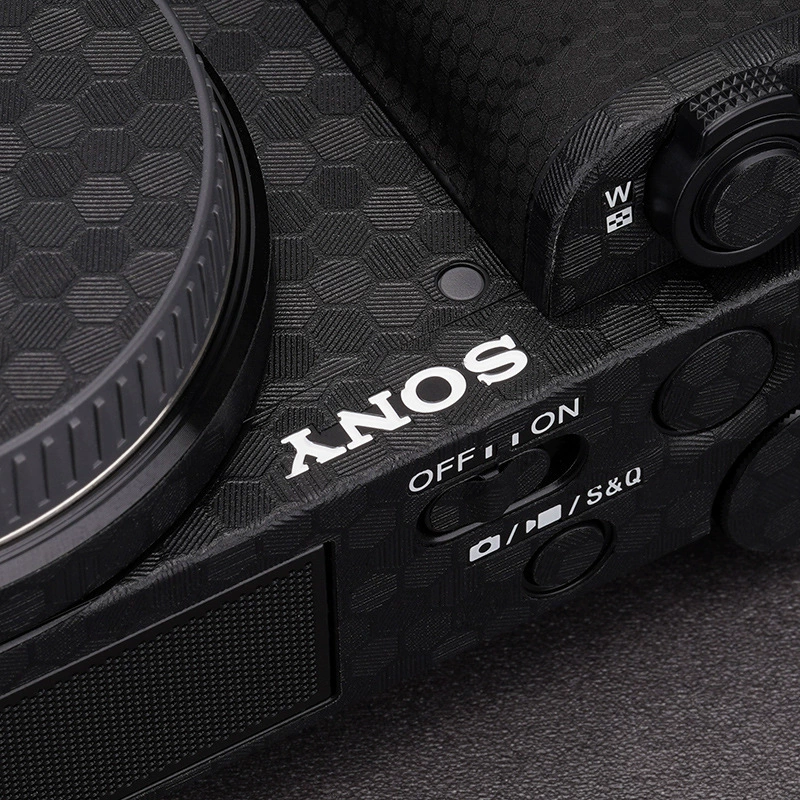 Подходит для Sony ZV-E10 первая генерация корпусная защитная пленка наклейка ZVE10 полностью включающая углеродное волокно наклейка 3M
