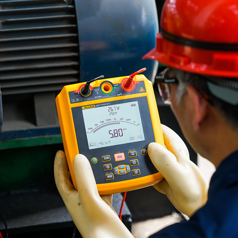FLUKE福禄克F1535电阻表2500V绝缘电阻仪F1537数字高压兆欧表