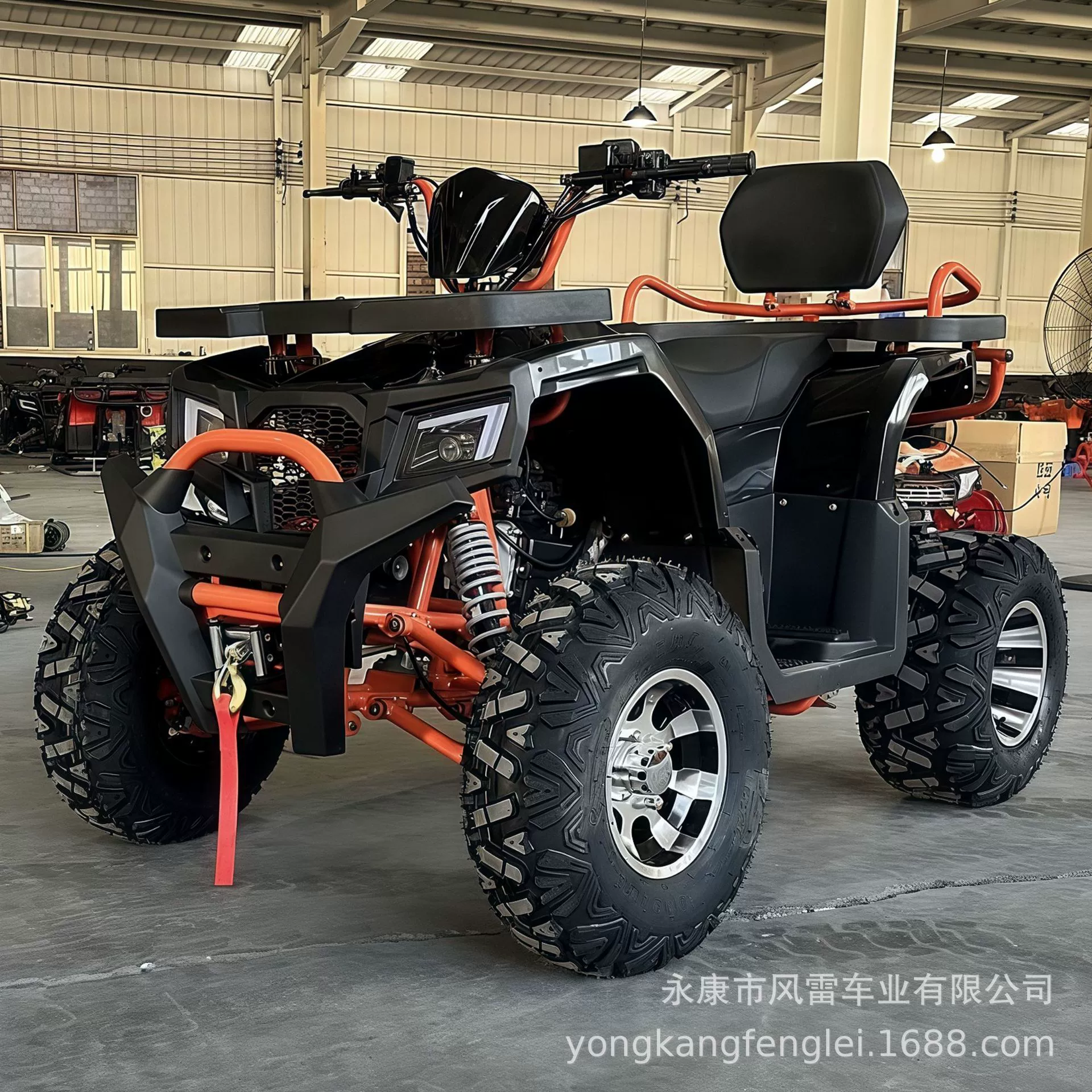 Кросс‑бортовая внешнеторговая ATV для езды по дорогам 200cc автоматическая четырехколесная внедорожная мотоциклы горная местность ATV