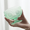 Glossy cup, transparent hydrolate solar-powered, European style