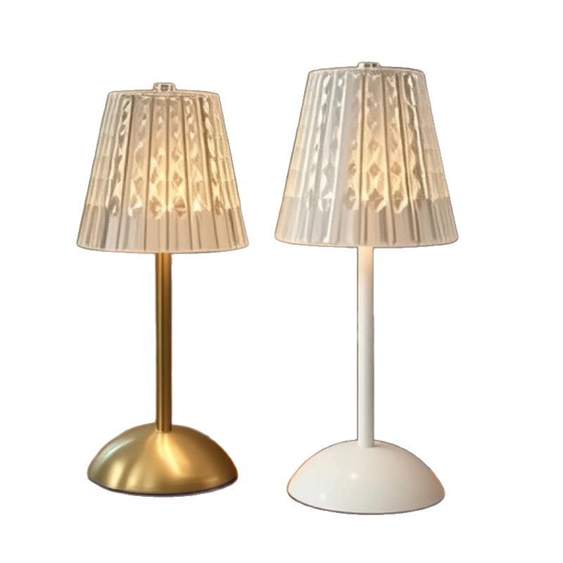 Lámpara de mesa de bar retro, luz de ambiente de escritorio de campamento al aire libre, luz de noche, luz de ambiente, larga duración de la batería, luz de mesa de barra clara