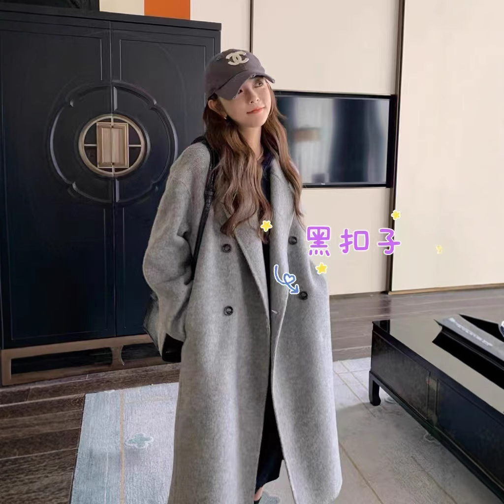 고급 그레이 [블랙 버튼]