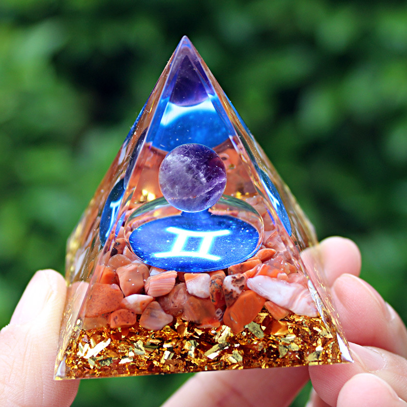 Gemini Crystal Pyramid