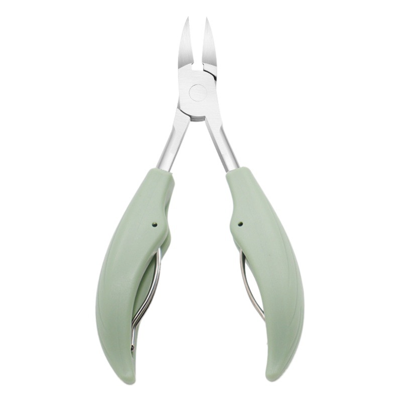 Nail Groove Special Nail Clipper Set Nail Scissors Gray Thick Toenail Scissors Pedicure Knife Olecranon Nail Clipper Single Pack Inflammation