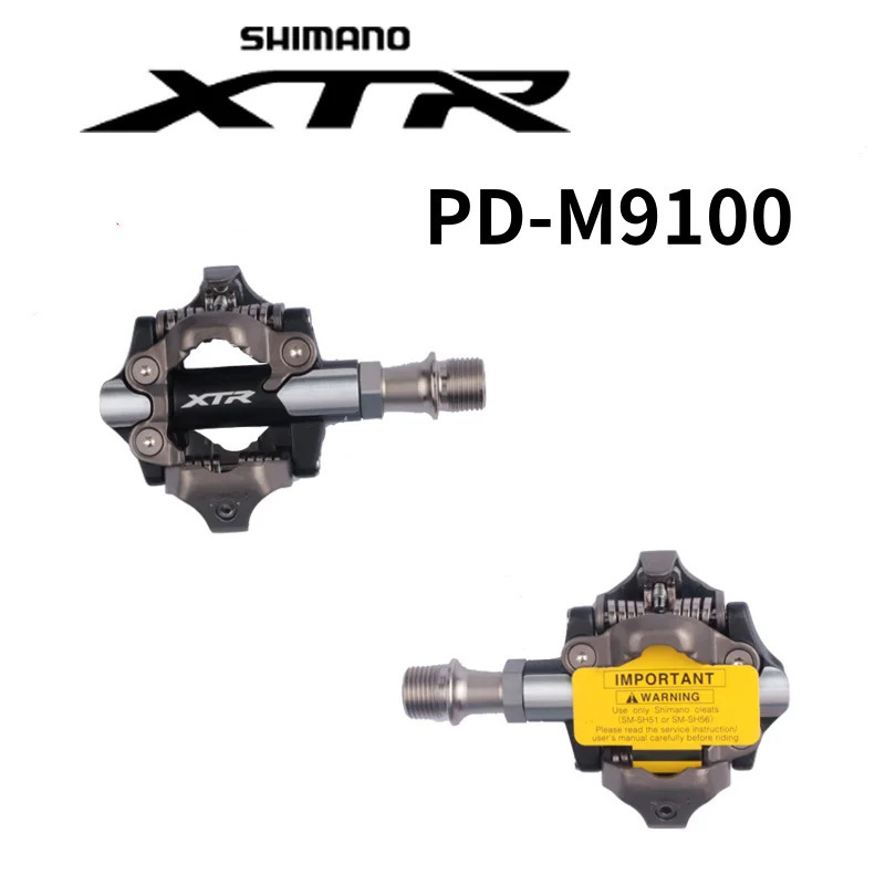 Shimano Xt/Xtr M9100 M8100-Ug Lock Pedal Mountain Bike Self-Locking Melon Bike Pedal Boxed Licensed Product Shimano Xt/Xtr M9100 M8100-Ug Lock Pedal Mountain Bike Self-Locking Melon Bike Pedal Boxed Licensed Product