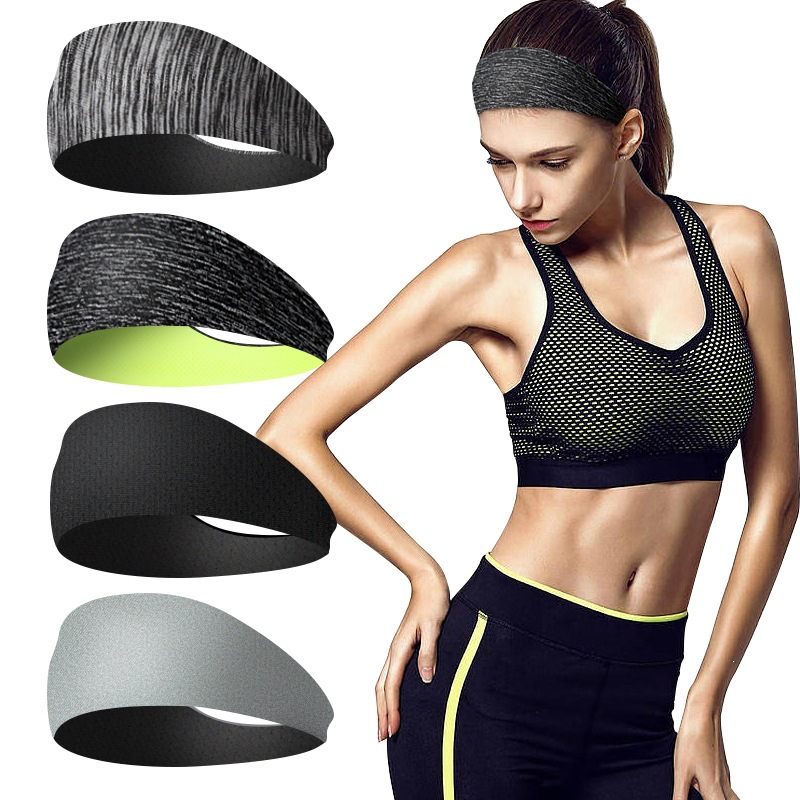 Running Sports Headband, Yoga Fitness, Tennis, Elastic Anti-Sweat and Sweat-Absorbing Headband, Helmet Lining Strap
