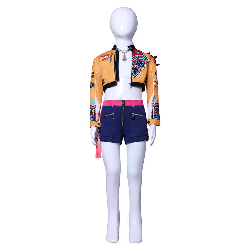 K-POP:猎魔女团cos服猎魔女团儿童米拉佐伊鲁米cosplay动漫服装|undefined