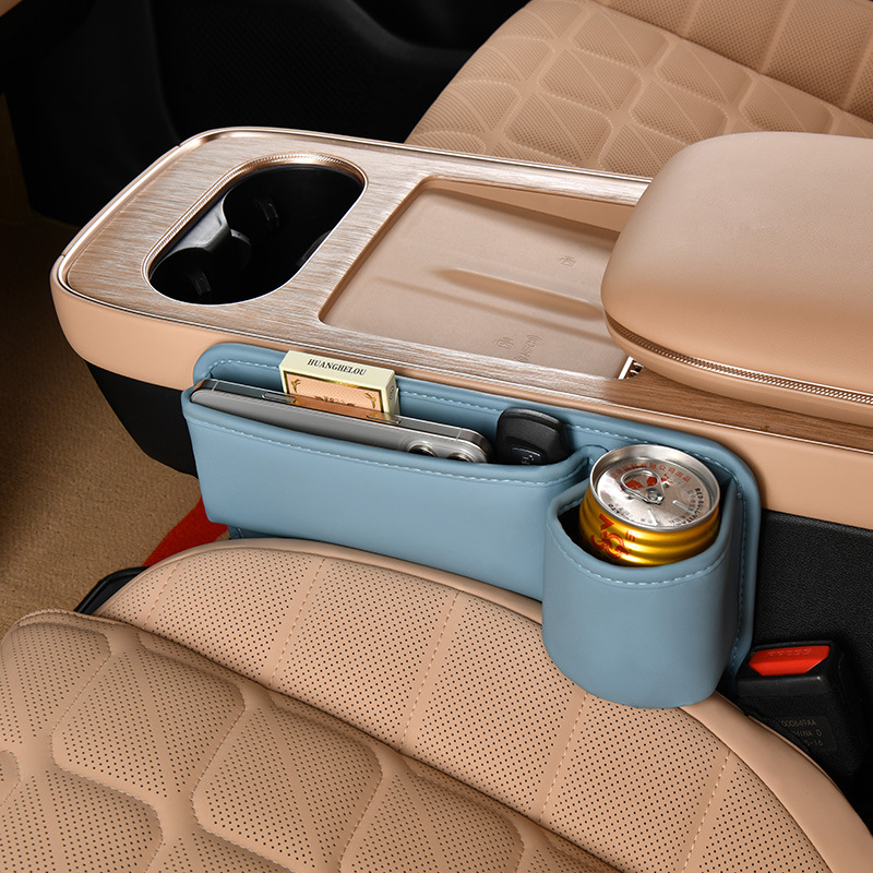 Car Seat Gap Storage Box, Car Gap Storage Box, Leather Storage Box, Multifunctional Storage Bag, Storage Box