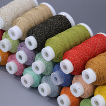 ✅棉线藏式加金手搓棉线大卷包芯手搓棉线绳文玩手工线材编绳编织