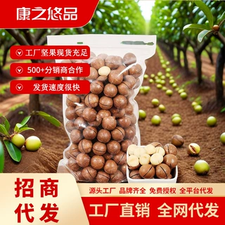 源头工厂AAA夏威夷果奶油味坚果干果含罐休闲零食批发包装