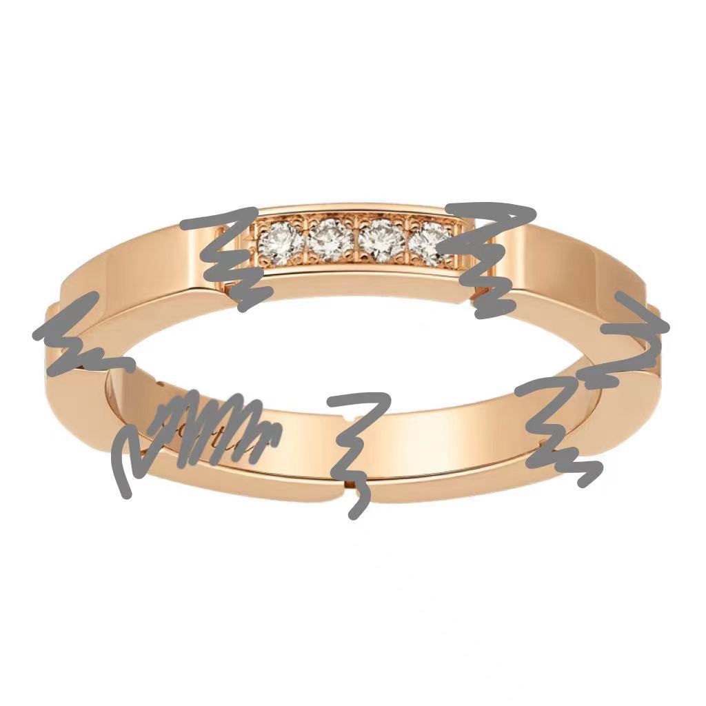 Single section diamond [rose gold]