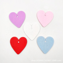 10��һ��4CM��ɫ����ľƬ DIYľ�|��ɫ���Β������С�ڰ� �����K